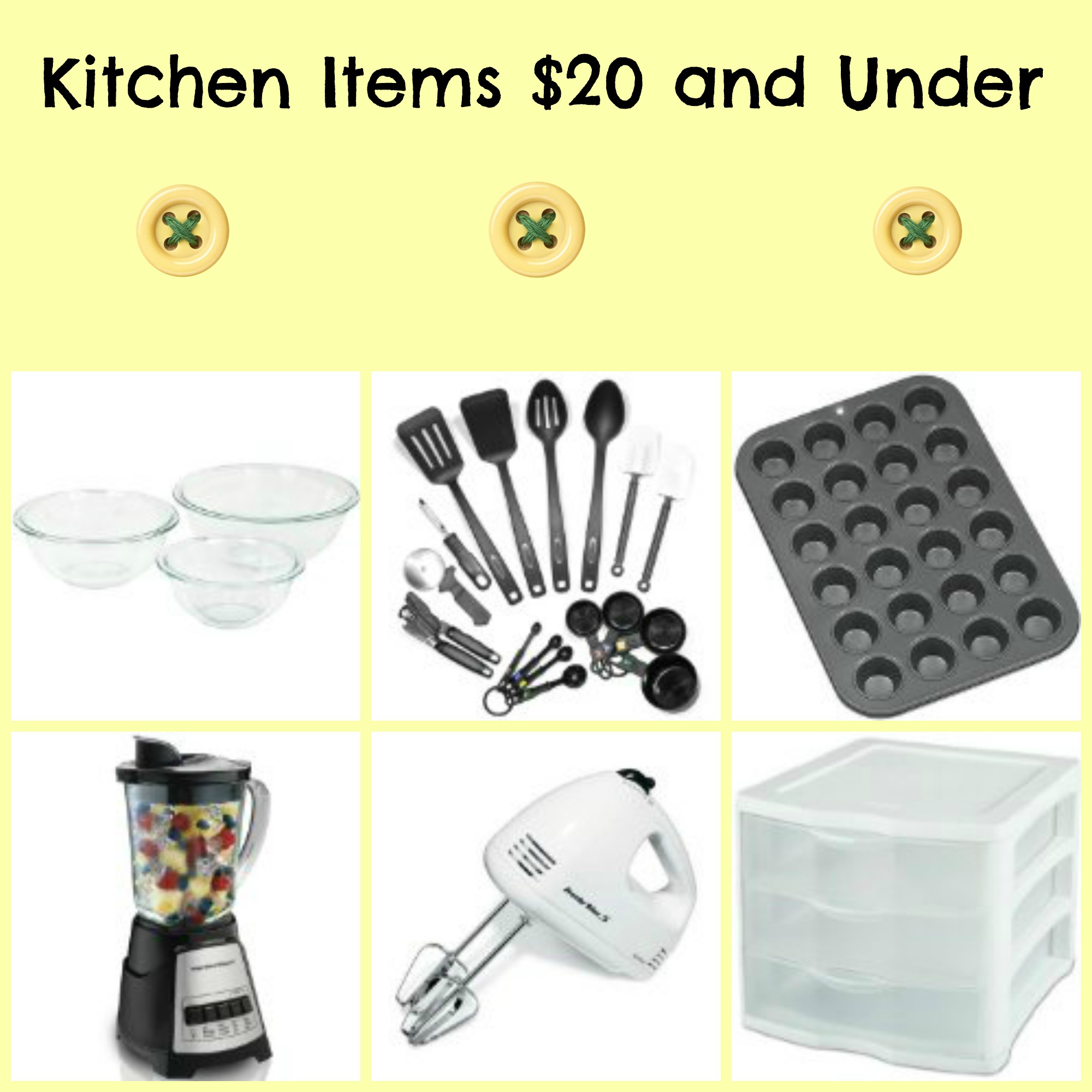 Kitchen Deals on Amazon for $20 or Less!