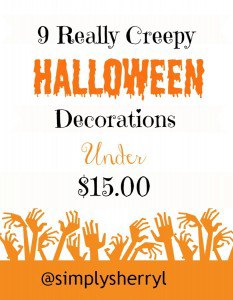 9 Really Creepy Halloween Decorations Under $15