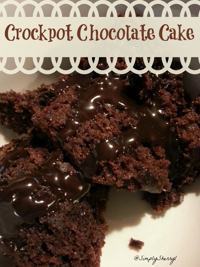 Crockpot Chocolate Cake