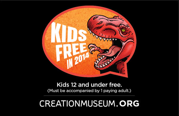 Kids Free at the Creation Museum