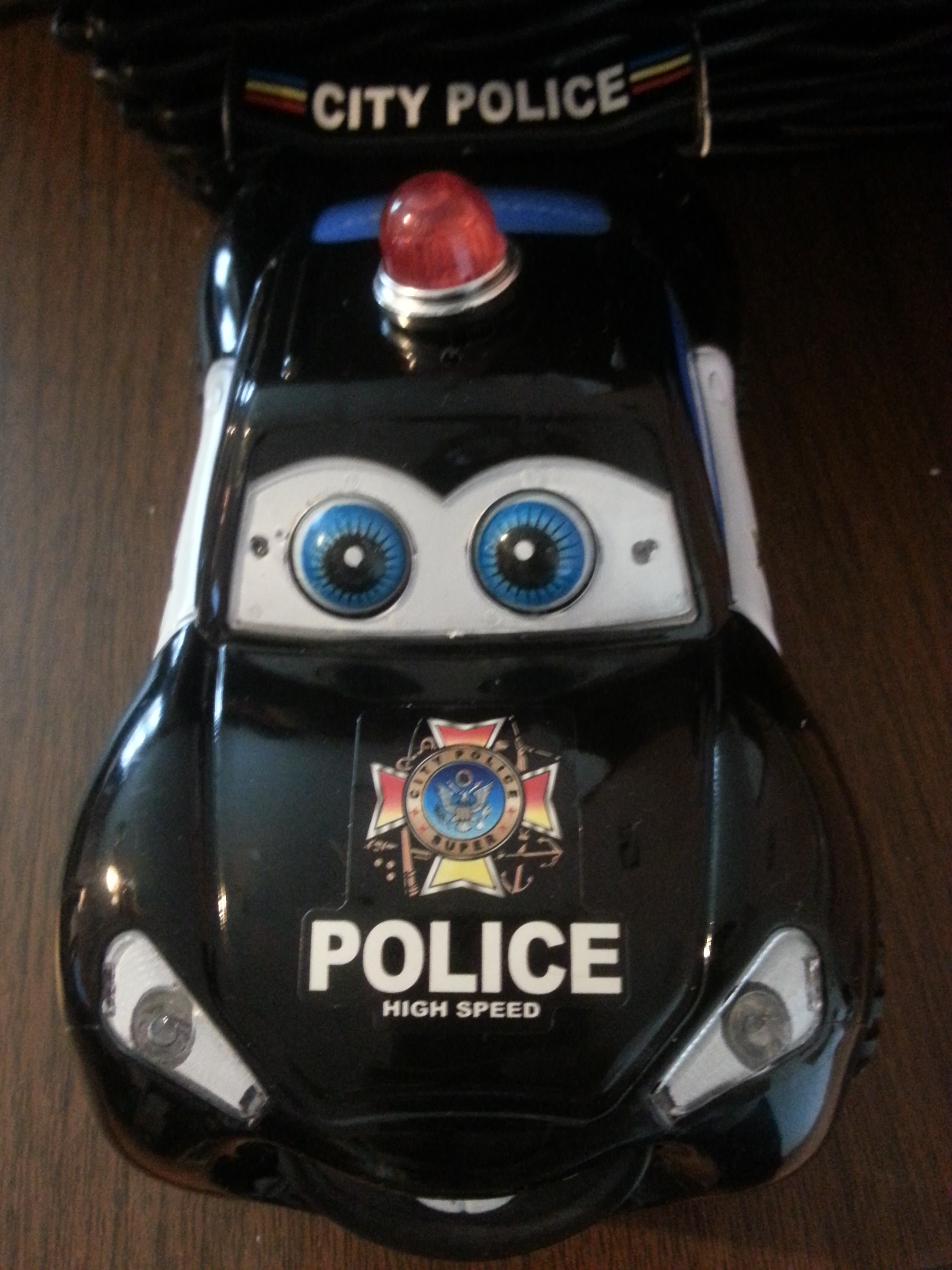 WolVol Toy Police Car
