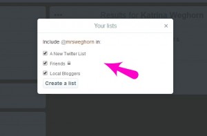 How to Create Twitter Lists