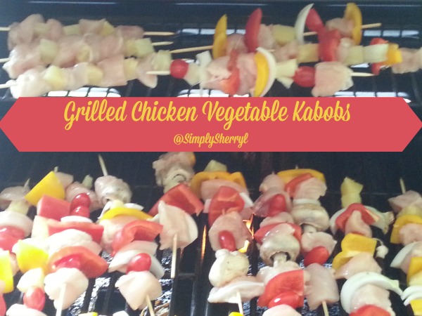 Grilled Chicken Vegetable Kabobs