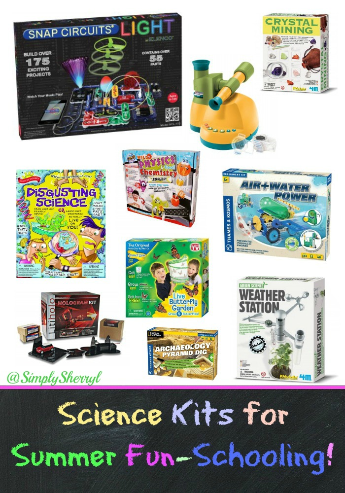 Science Kits for Summer Fun-Schooling!
