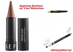 Applying Eyeliner on Your Waterline