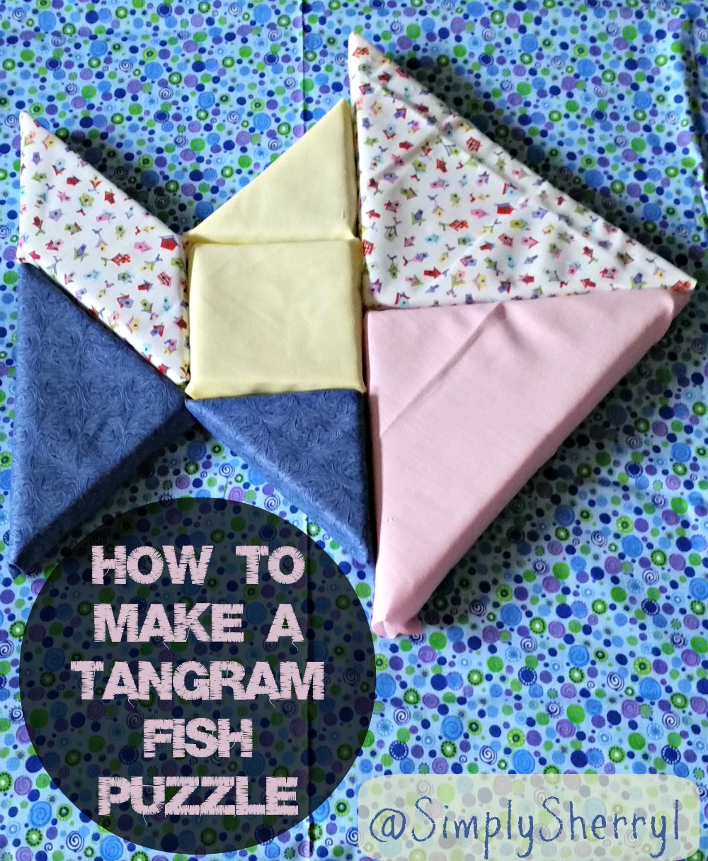 How to Make a Tangram Fish Puzzle
