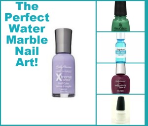 The Perfect Water Marble Nail Art