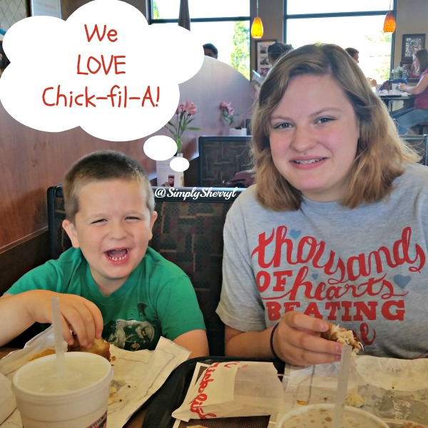 We love Chick-fil-A