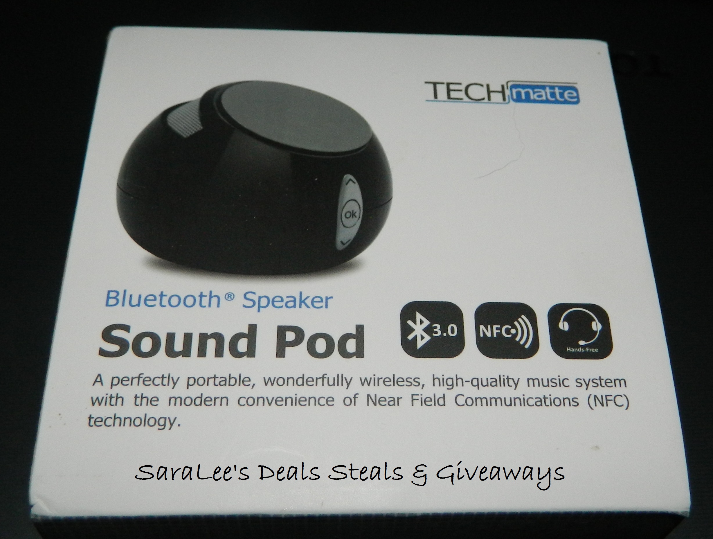 Sound Pod Bluetooth Speaker
