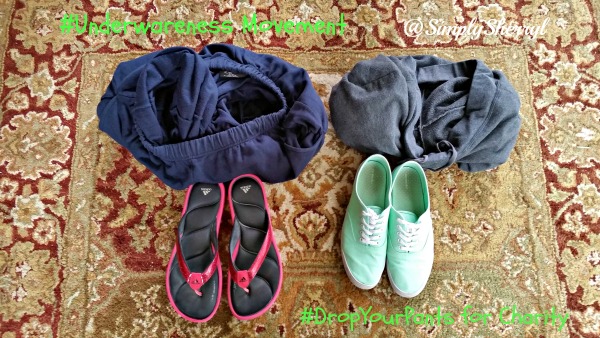 Join the Depend #Underwareness Movement and #DropYourPants for Charity