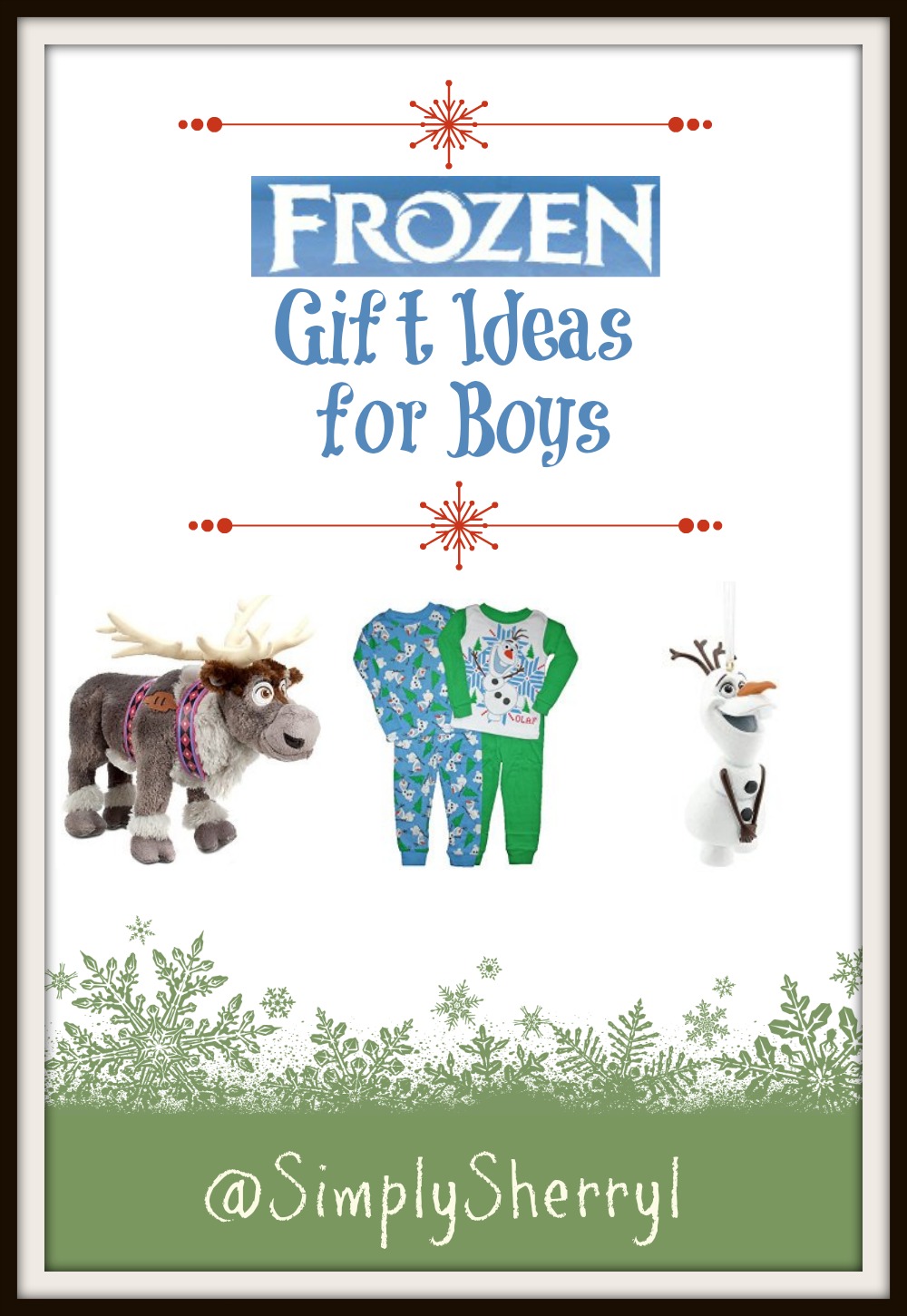 Frozen Gift Ideas for Boys