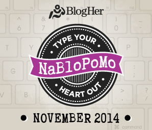 November BlogHer Writing Challenge
