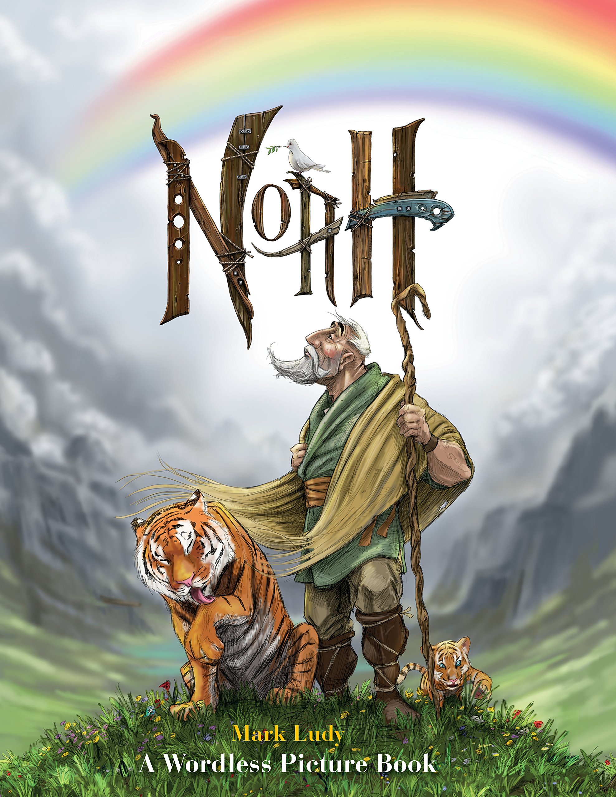 Noah: A Wordless Picture Book {Review}