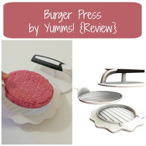 Burger Press by Yumms! {Review}