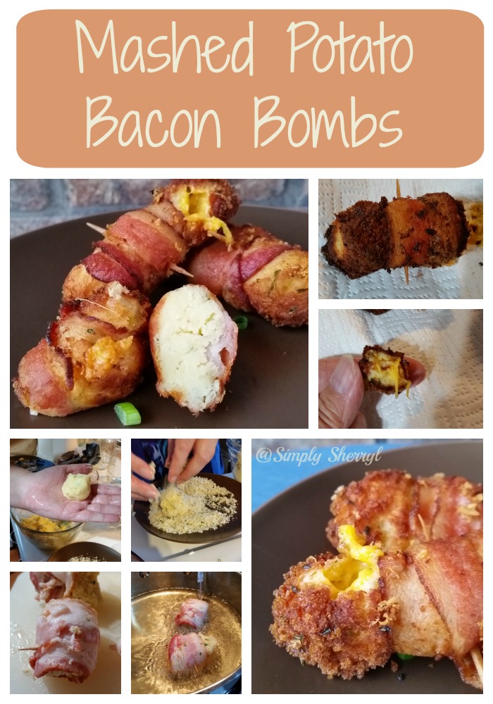 Mashed Potato Bacon Bombs
