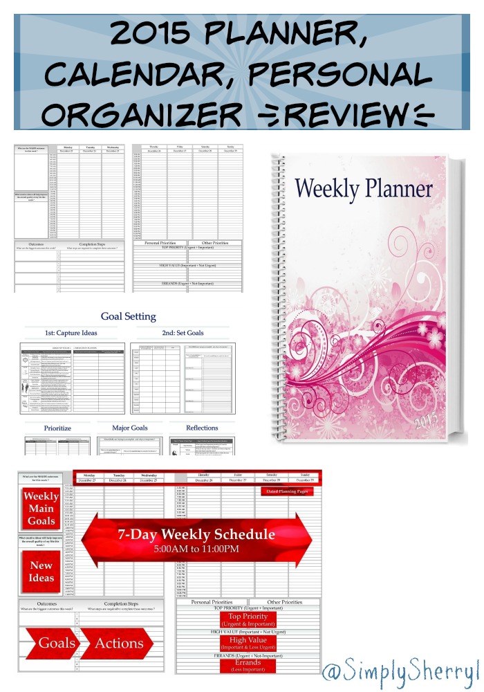2015 Planner, Calendar, Personal Organizer {Review}