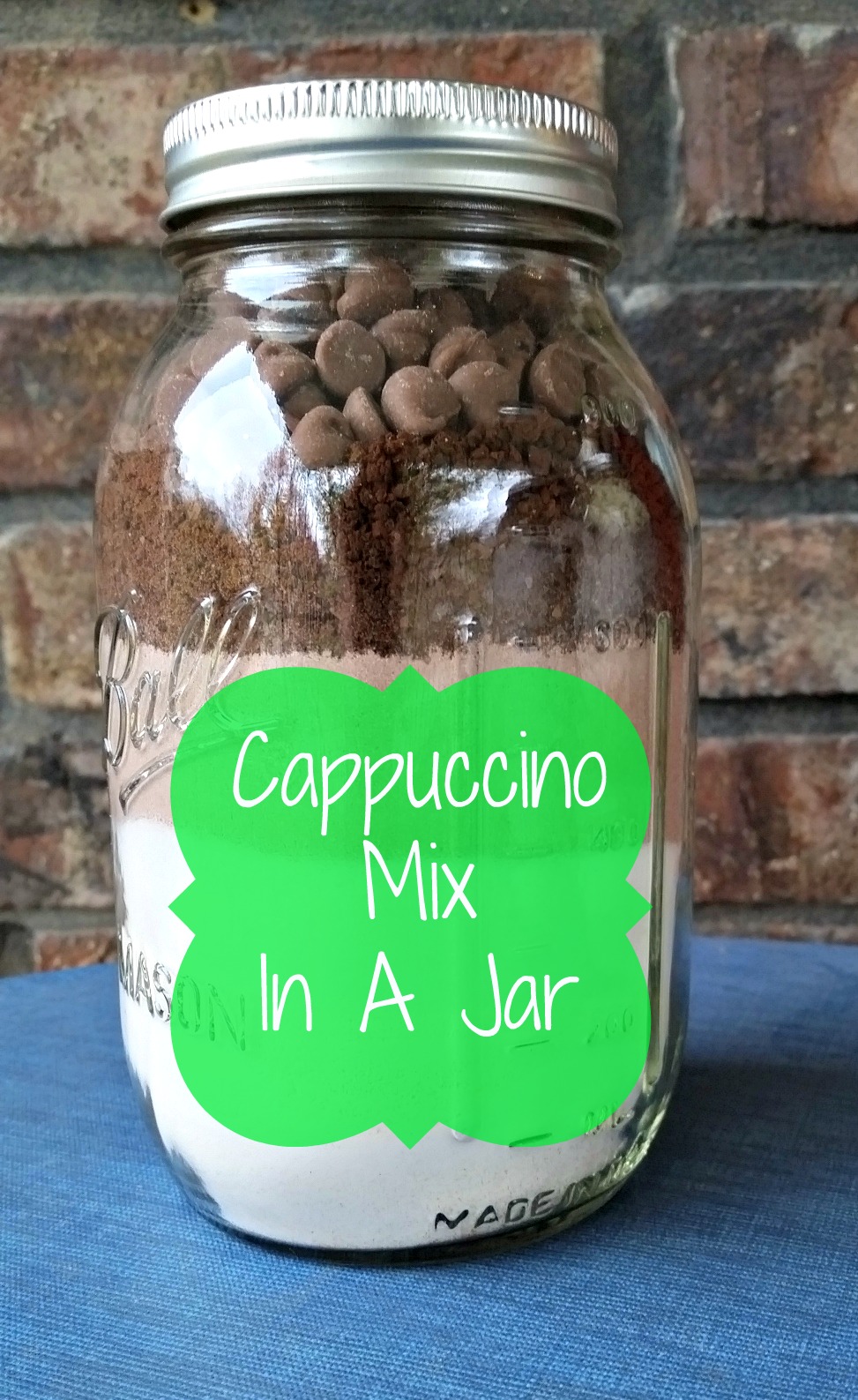 Cappuccino Mix in a Jar