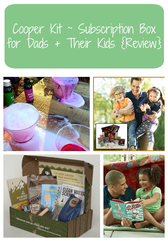 Cooper Kit Subscription Box for Dads + Their Kids {Review}