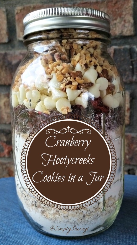 Cranberry Hootycreeks Cookies in a Jar