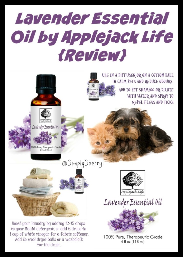 Lavender Essential Oil by Applejack Life {Review}