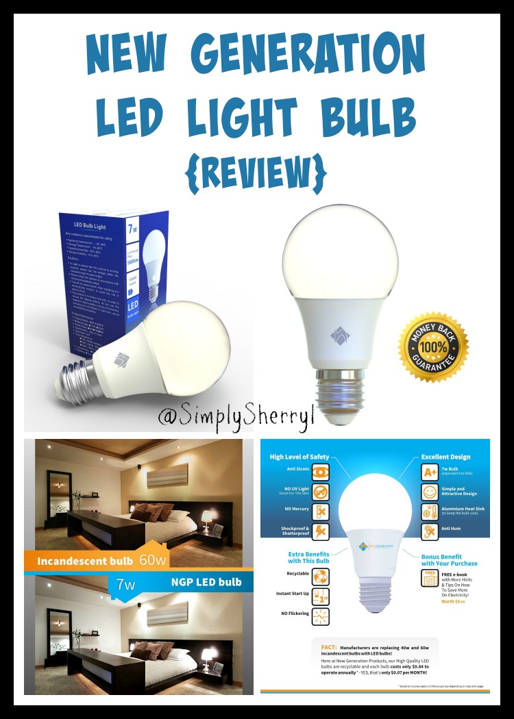 New Generation LED Light Bulb {Review}