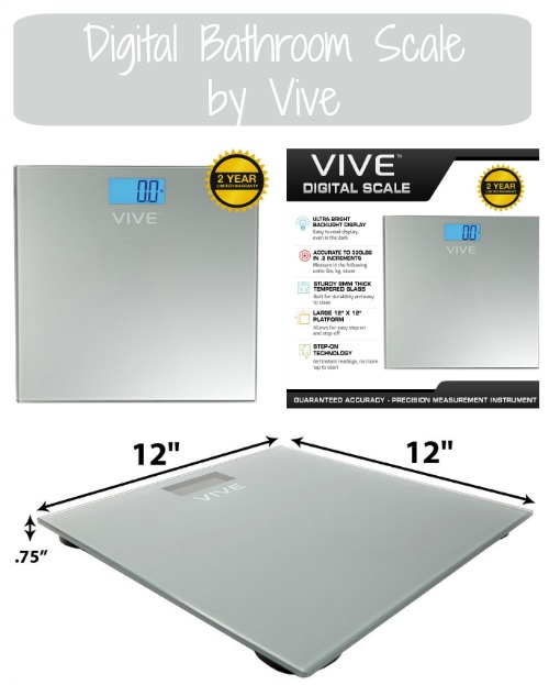Digital Bathroom Scale by Vive