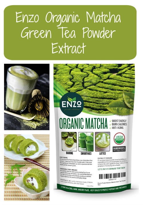 Enzo Organic Matcha Green Tea Powder Extract