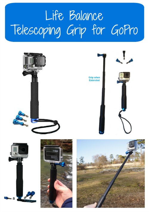 Life Balance - Telescoping Grip for GoPro {Review}