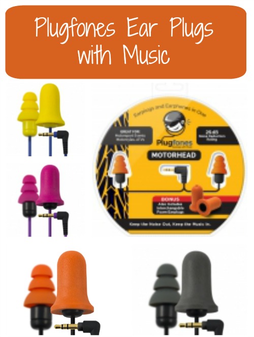 Plugfones Ear Plugs with Music