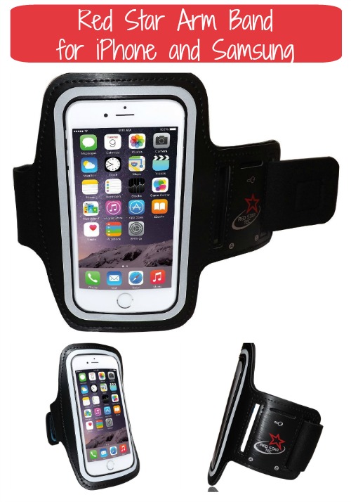Red Star Arm Band for iPhone and Samsung