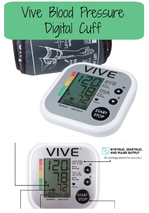 Vive Blood Pressure Digital Cuff