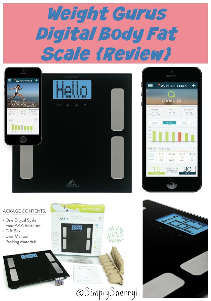 Weight Gurus Digital Body Fat Scale {Review}