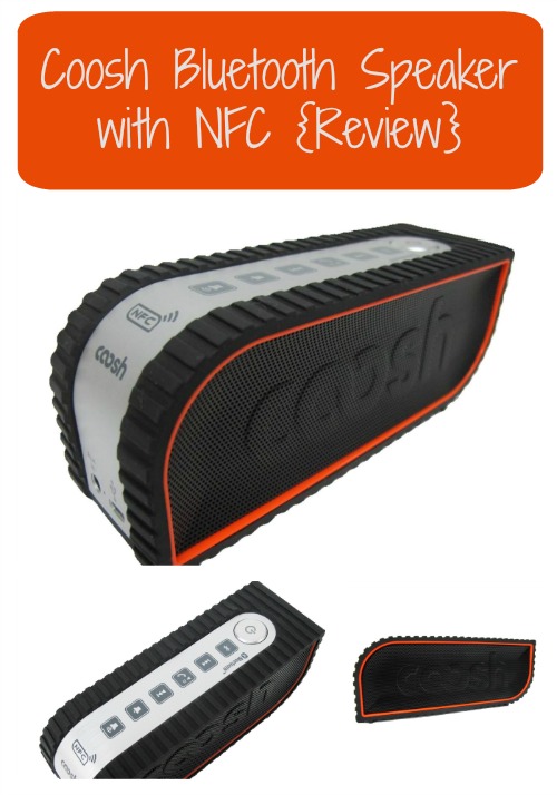Coosh Bluetooth Speaker with NFC {Review}