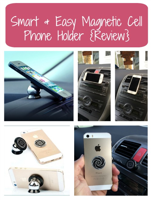 Smart & Easy Magnetic Cell Phone Holder {Review}