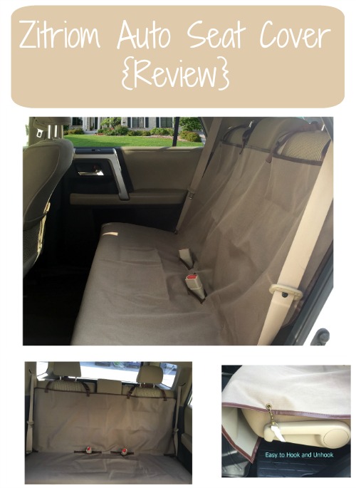 Zitriom Auto Seat Cover {Review}