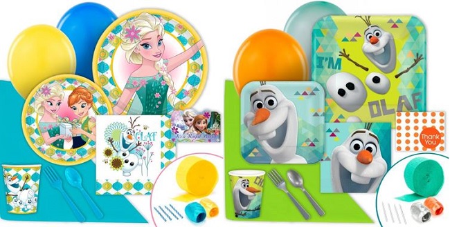 New Disney Frozen Party Themes at Birthday Express