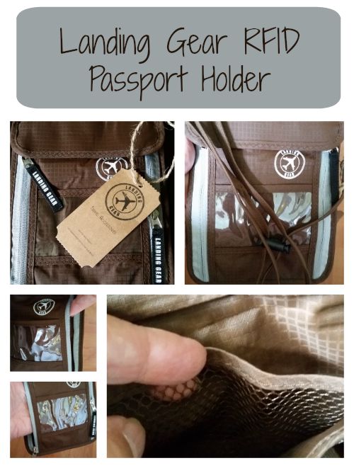 Landing Gear RFID Passport Holder