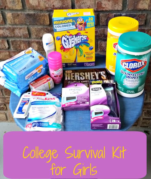 College Survival Kit for Girls