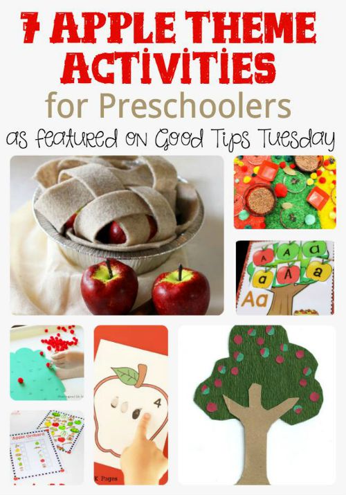 7 Apple Theme Activities for Preschoolers 