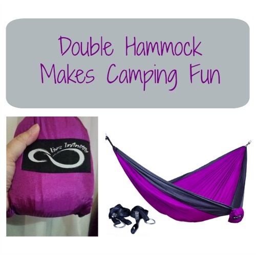 Double Hammock Makes Camping Fun