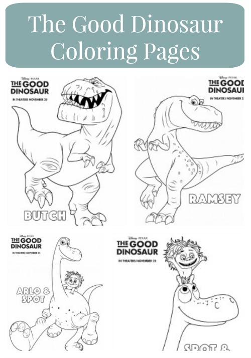 The Good Dinosaur {Activities Sheets}