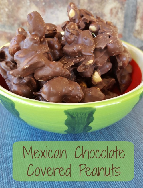 Mexican Chocolate Covered Peanuts