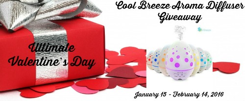 Cool Breeze Aroma Diffuser Giveaway