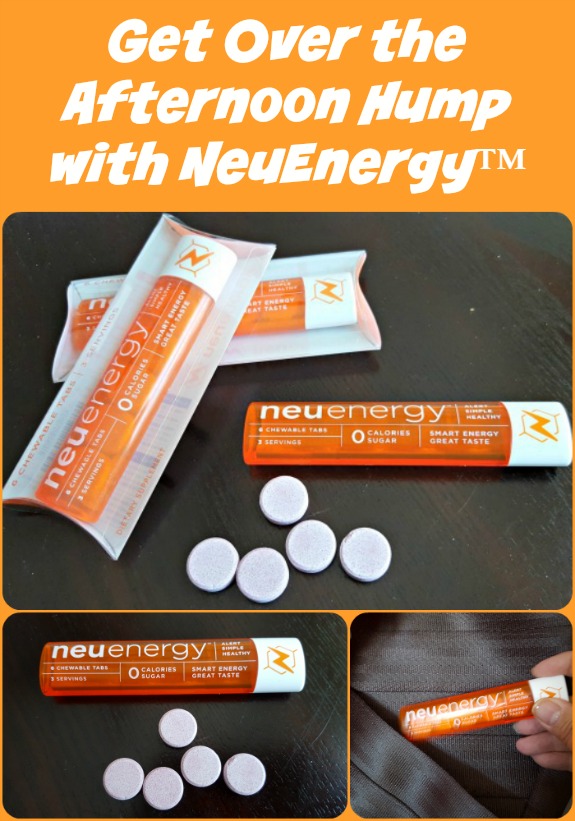 Get Over the Afternoon Hump with NeuEnergy™