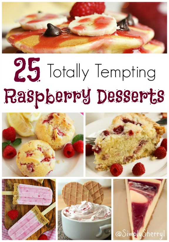 25 Totally Tempting Raspberry Desserts