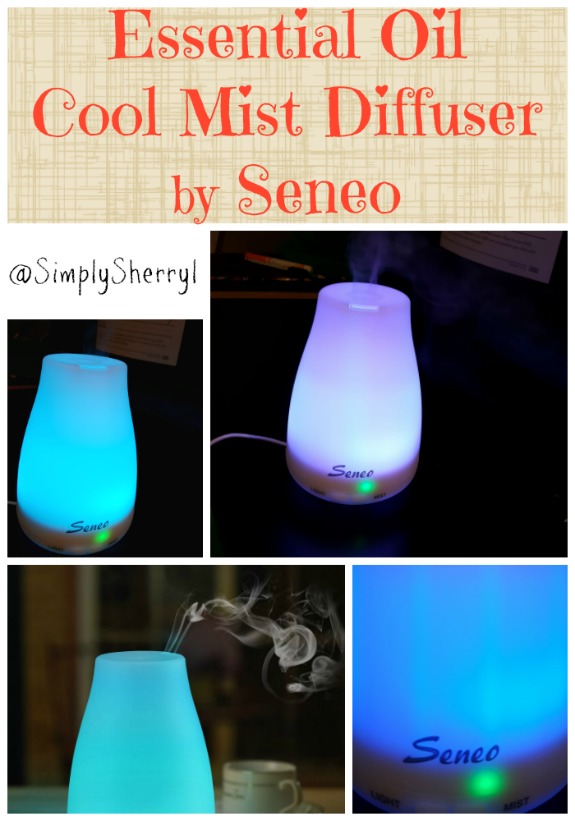 Essential Oil Cool Mist Diffuser by Seneo