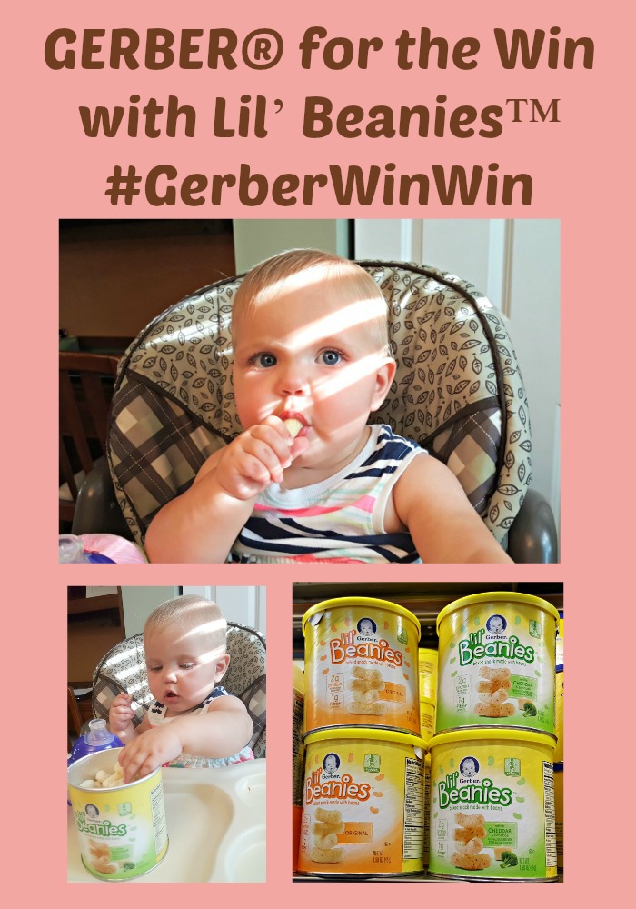 Thankfully our little ones are willing to eat anything that doesn't eat them first. For my crew, it is Gerber for the Win with Lil' Beanies! ‪#‎GerberWinWin‬ ‪#‎sp‬