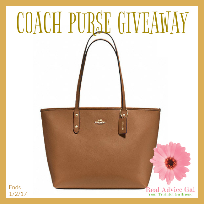 Welcome to our Coach Purse Giveaway