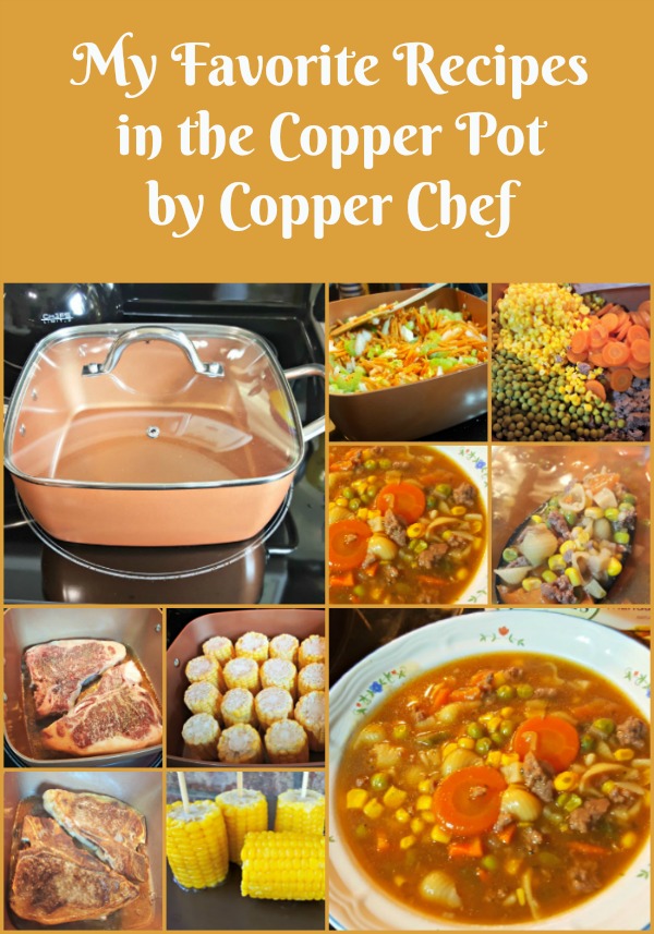 My favorite recipes in the copper pot by copper chef