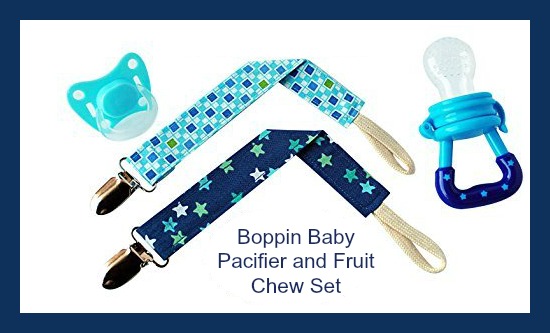 Boppin Baby Pacifier Clip Set